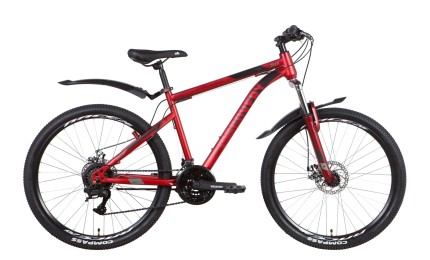 Велосипед 26" Discovery TREK AM DD рама-13" 2022 (красный)