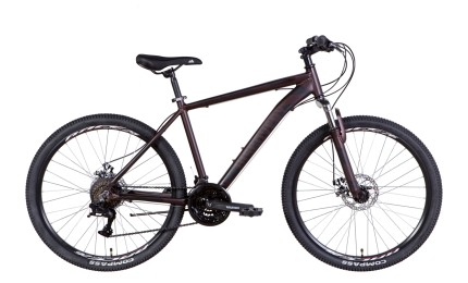 Велосипед 26" Discovery BASTION AM DD рама-13" 2022 (коричневый)