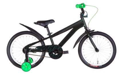 Велосипед 18" Formula WILD 2022 (зеленый с черным)