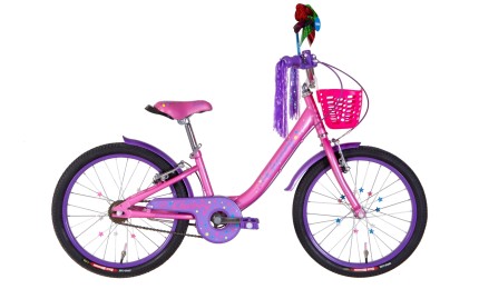 Велосипед 20" Formula CHERRY 2022 (розовый с сиреневым)