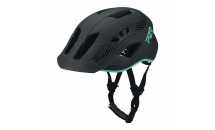 Шлем P2R ZENERO, S/M (55-58 см), Charcoal/Turquoise