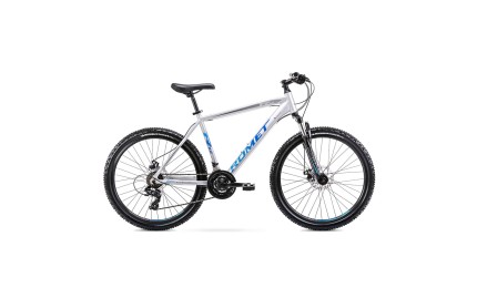 Велосипед 26" ROMET Rambler R6.2 серебряно-голубой 14 S