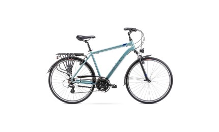 Велосипед 28" ROMET Wagant 1 серебристо-синий-голубой 19 M