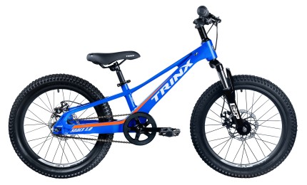Подростковый велосипед 20" Trinx SEALS 1.0 2022 Blue-Silver-Orange (10700152)