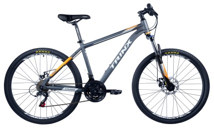 Велосипед 26" Trinx M100 рама 17" 2023 серый матовый