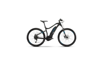 Электровелосипед Haibike SDURO HardSeven 1.0 400Wh 27,5", рама L, черно-серо-синий матовый, 2019