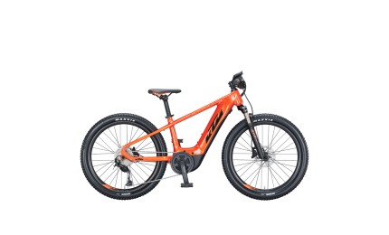 Электровелосипед KTM MACINA MINI ME 241 24" рама S/35, помаранчевий (чорний), 2021