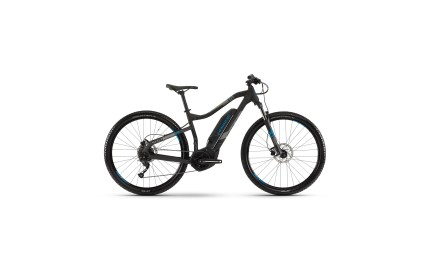 Электровелосипед Haibike SDURO HardNine 1.0 400Wh 9 s. Altus19 HB YCS 29", рама M, черно-серо-синий матовый, 2019