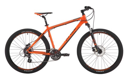 Велосипед 27,5" Pride Rebel 7.2 рама - 17" оранжевый/тёмно-красный/черный 2017