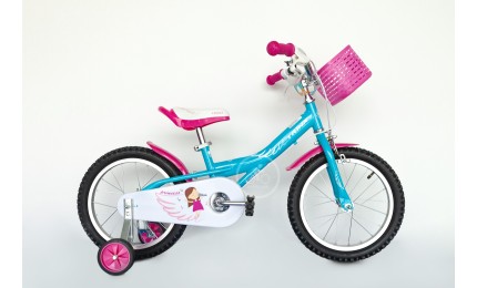 Велосипед детский Princess 2.0 Trinx 16" Cyan-pink-white