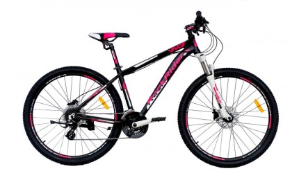 Велосипед VNC 27,5" RockRider A5 FMN, 27A5-43-FP, black/pink (matt). 43см