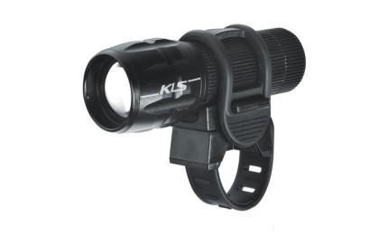 Свет передний KLS Zoomer с крепелением, черный