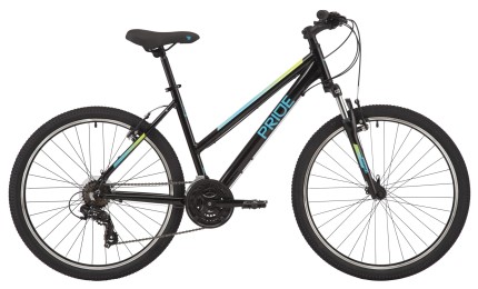 Велосипед 26" Pride Stella 6.1 рама - XS чорний/бірюза 2020