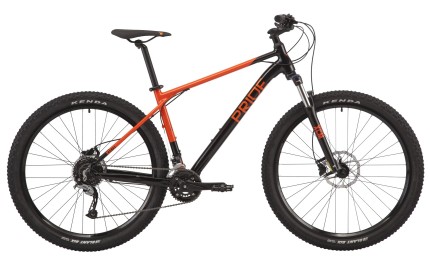 Велосипед 29" Pride Rebel 9.1 рама - L чорний/помаранчевий 2020