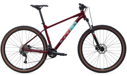 Велосипед 29" Marin BOBCAT TRAIL 4 рама - XL 2021 Gloss Crimson/Teal/Red