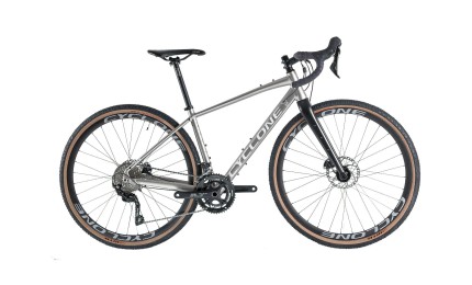 Велосипед 700C CYCLONE GSX 54 (47 см) серый