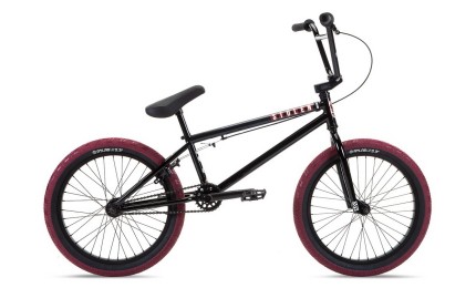 Велосипед 20" Stolen CASINO XL 21.00" 2022 BLACK & BLOOD RED (FM seat)