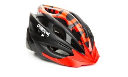 Шлем ONRIDE Mount матовый, черный/красный L (58-61 см)