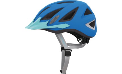 Велосипедний шолом ABUS URBAN I v2.0 neon синій M