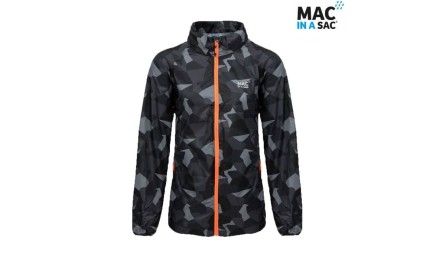 Мембранная куртка Mac in a Sac EDITION (XXXL, Black Camo)