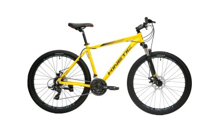 Велосипед 27,5" KINETIC STORM рама - 19" желтый