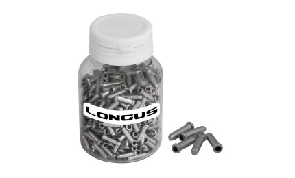 Концевик троса Longus, серебр (500шт)