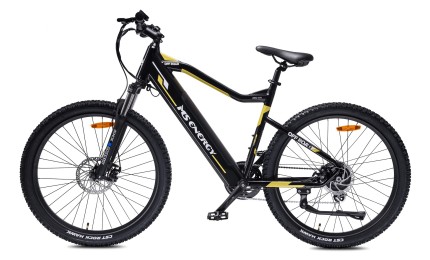 Электровелосипед 27.5" MS Energy eBike m10 рама-21" L черный с желтым