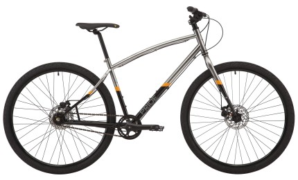 Велосипед Pride Rocksteady 8.3 черный/серый 2020 28" рама L