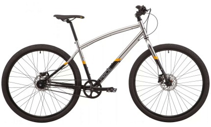 Велосипед 28" Pride ROCKSTEADY 8.3 рама - L 2022 черно-серый