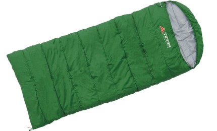 Спальный мешок Terra Incognita Asleep WIDE 200 Left зеленый