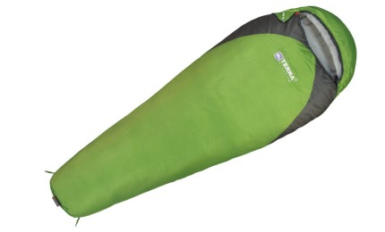 Спальный мешок Terra Incognita Junior 300 Left зеленый