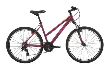Велосипед 26" Pride STELLA 6.1 рама - S 2021 бордовый