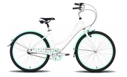 Велосипед PRIDE CLASSIC 26'' бело-голубой