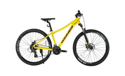 Велосипед 27,5" WINNER ALPINA рама - 17" желтый