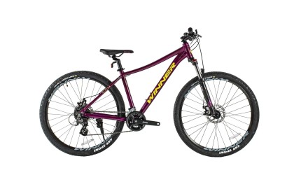 Велосипед 27,5" WINNER ALPINA рама - 15" фиолетовый