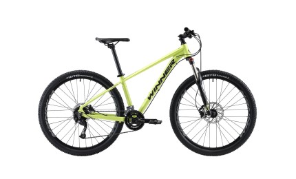 Велосипед 27,5" WINNER SOLID-DX рама - 15" зеленый
