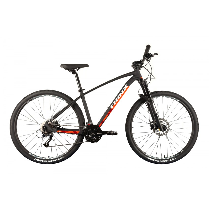 Велосипед 29" Trinx X1 Pro 2022 рама-17" Matt-black-red-white (10700124)