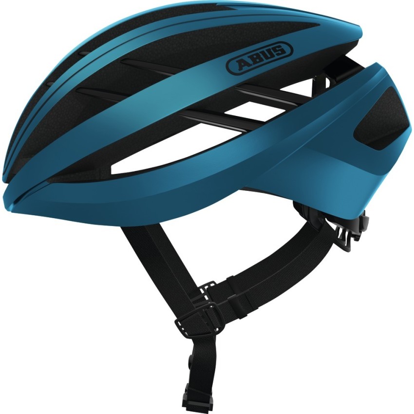 Велосипедний шолом ABUS AVENTOR сталевий синій L