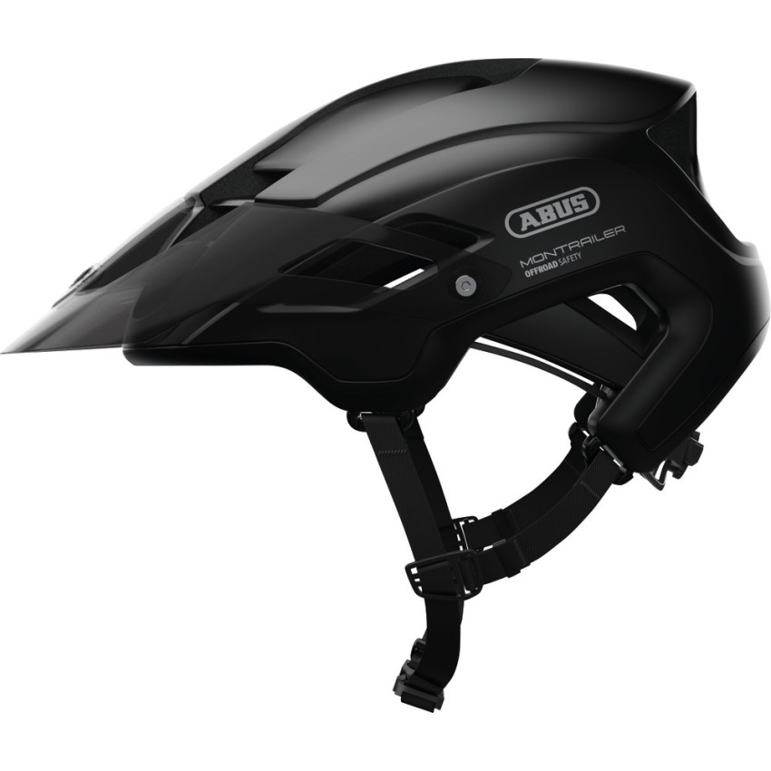 Велосипедний шолом ABUS MONTRAILER вельветовий чорний M