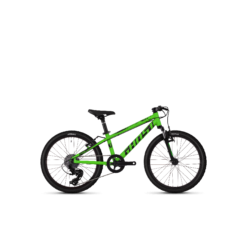 Велосипед Ghost Kato 2.0 20" зелено-чорний, 2019