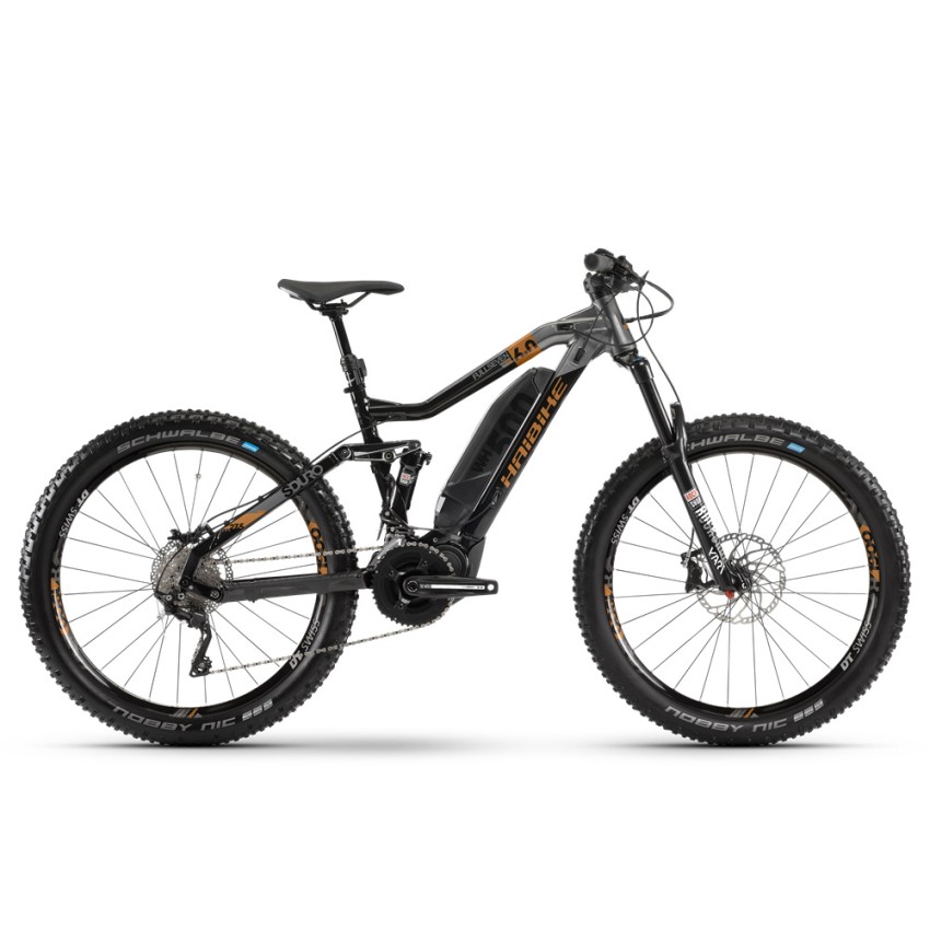Электровелосипед Haibike SDURO FullSeven LT 6.0 27.5" чёрно-серо-бронзовый