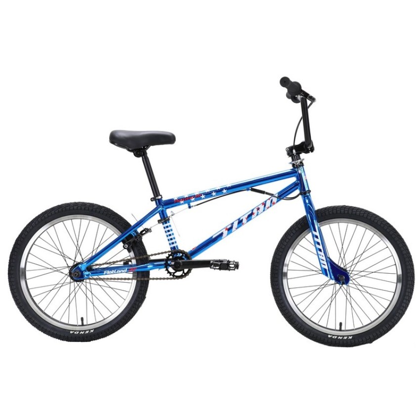 Велосипед 20" Titan BMX Flatland Рама-10" блакитний