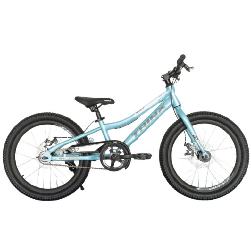 Дитячий велосипед 20" Trinx Smart 1.0 рама-9 Cyan-white-grey (10630090)
