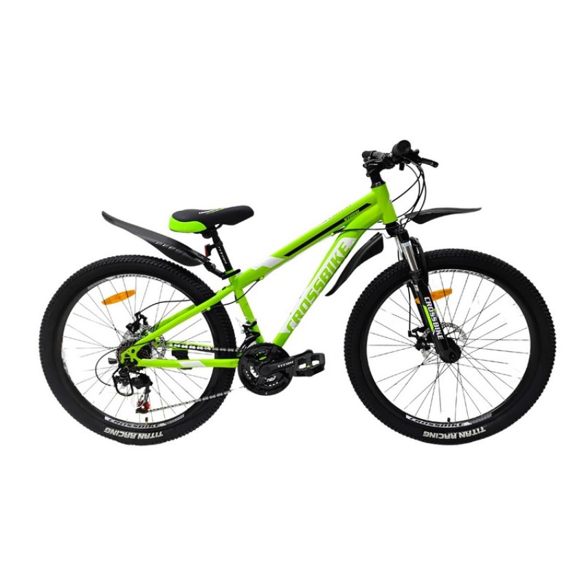 Велосипед 24" CrossBike Storm Рама-12" зелений