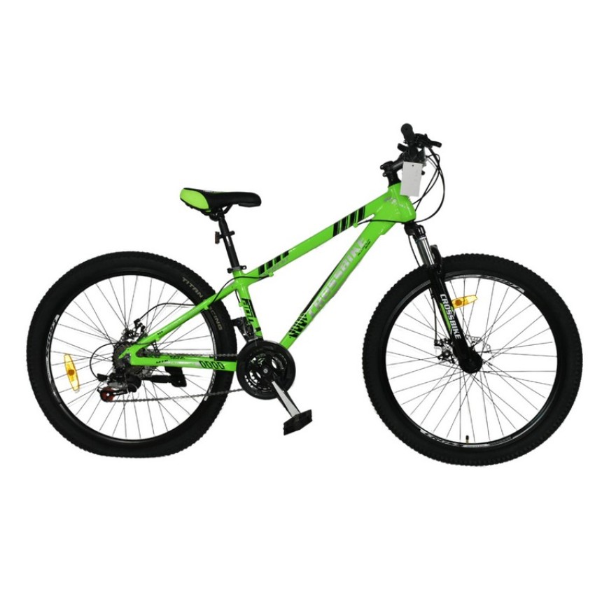 Велосипед 26" CrossBike Everest Рама-13" зелений
