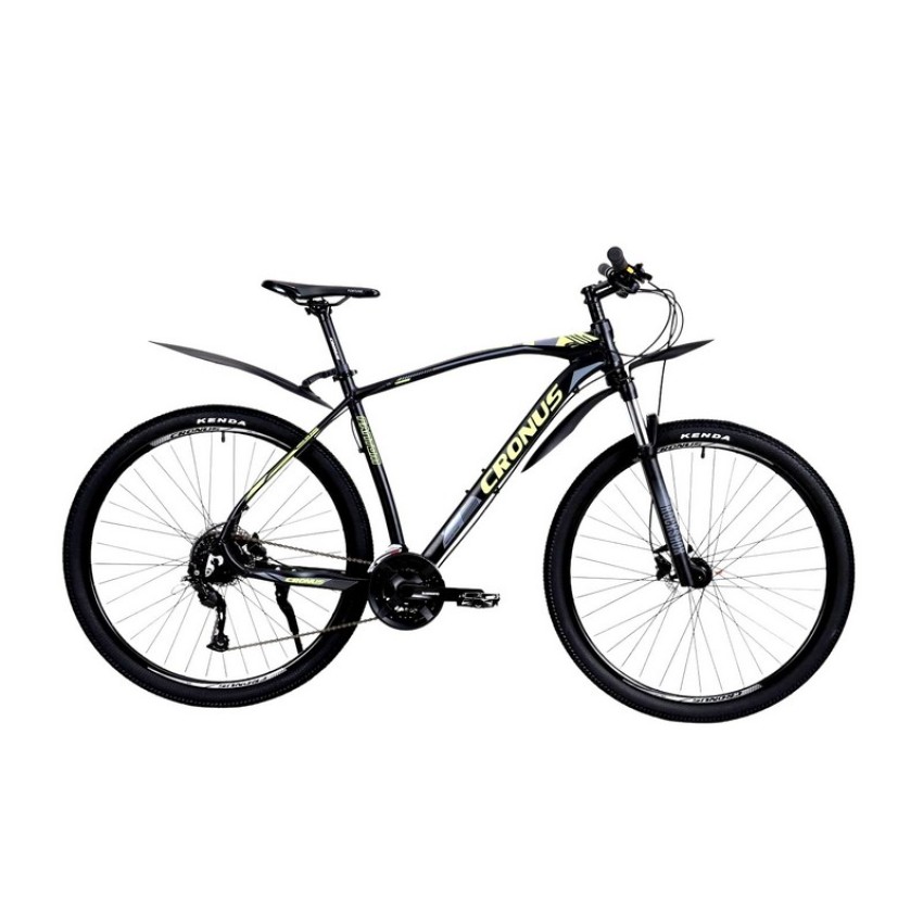 Велосипед 27,5" Cronus Fantom Рама-19,5" чорно-салатовий