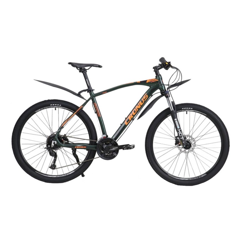 Велосипед 27,5" Cronus Fantom Рама-19,5" чорно-помаранчевий