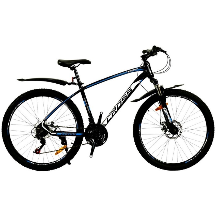 Велосипед 27,5" Cross Tracker Рама-17" чорно-синій