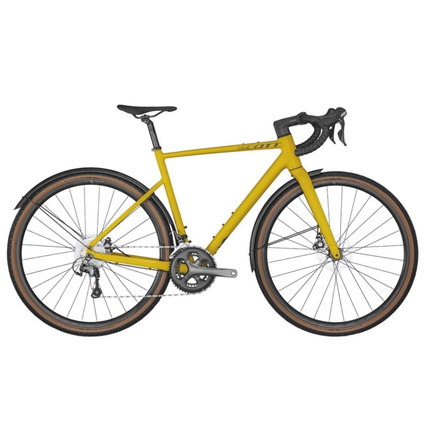 Велосипед 28" SCOTT Speedster Gravel 40 EQ yellow (EU) рама - L56