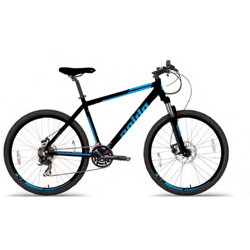 Велосипед 27,5" Pride MARVEL 7.3 рама - M черный / синий 2018